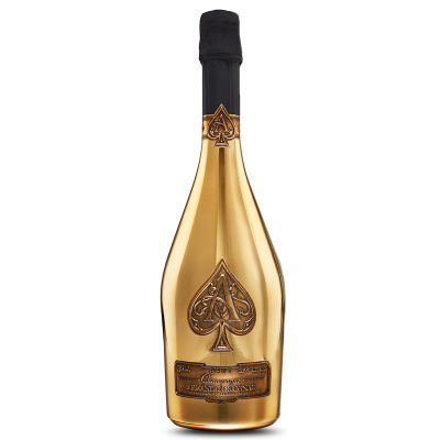 法国黑桃A黄金香槟葡萄酒 750ml*1瓶