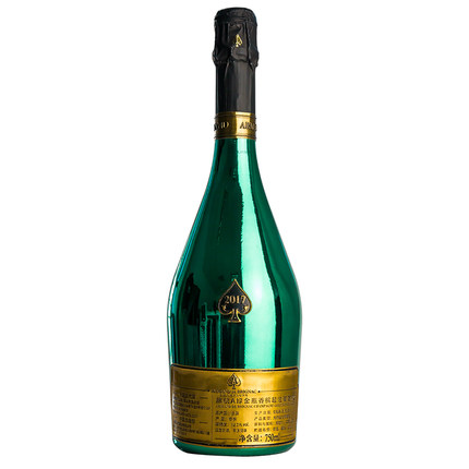 法國黑桃A綠金香檳葡萄酒 750ml*1瓶