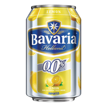 宝华力亚（柠檬味）无醇啤酒330ml*24罐