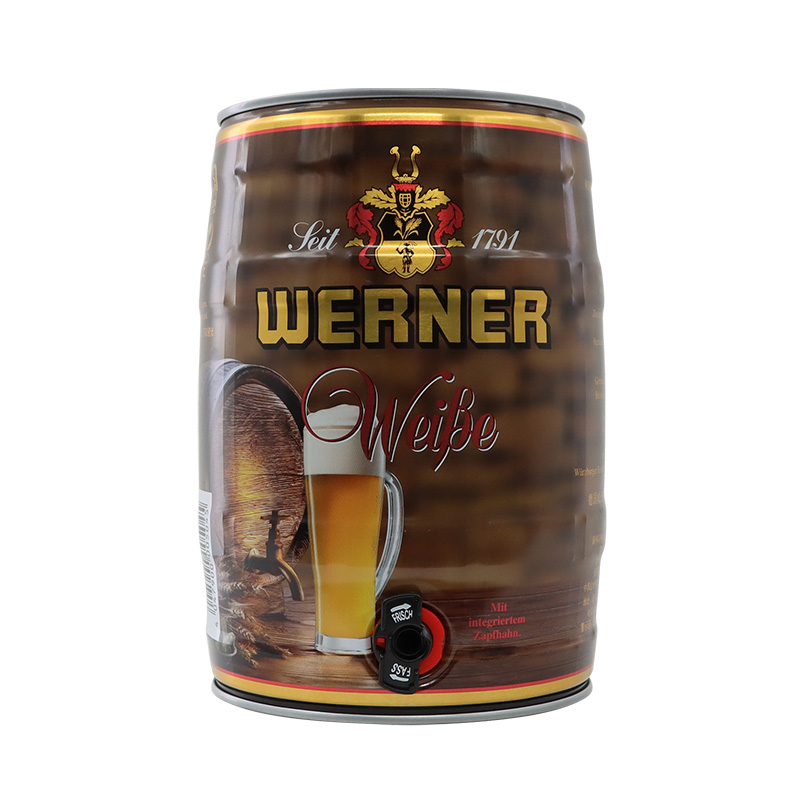 德国威士小麦啤酒5L*4桶