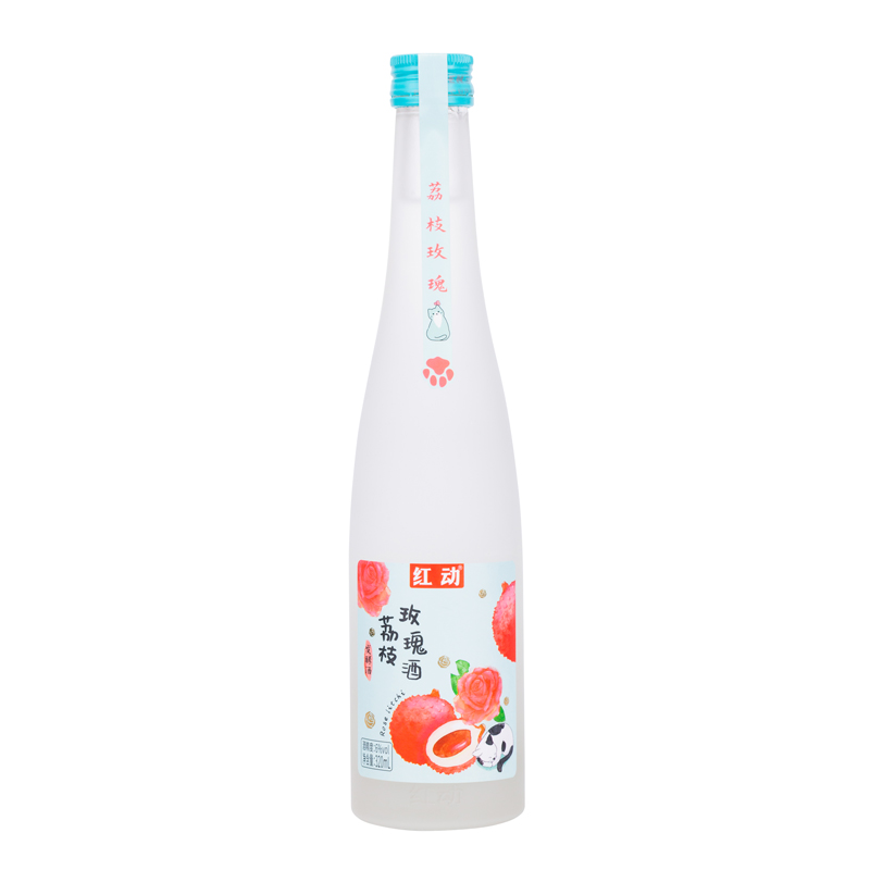 红动荔枝玫瑰（发酵酒）320ML*12瓶