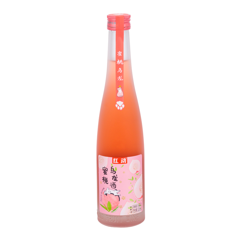 红动蜜桃乌龙（配制酒）320ML*12瓶