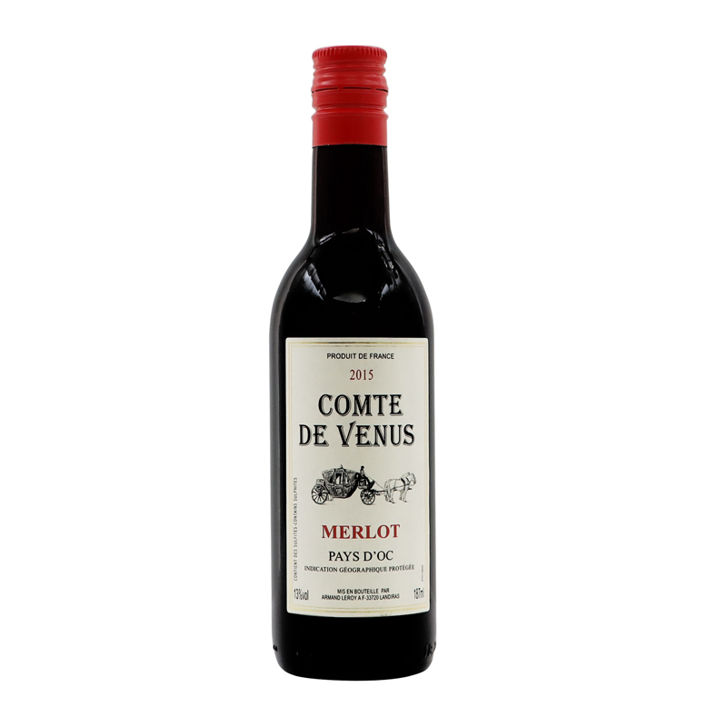 維納伯爵干紅葡萄酒187ML*24瓶