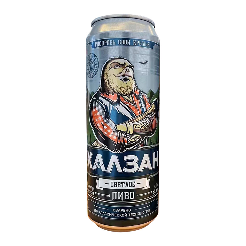 哈尔赞拉格黄啤450ML*24罐