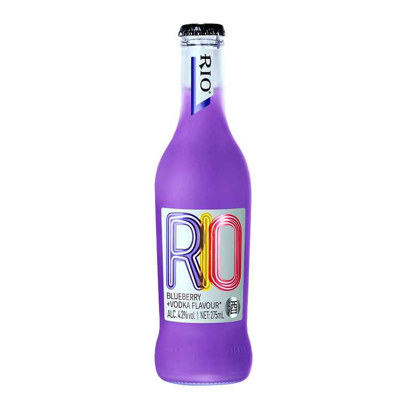 锐澳RIO蓝莓伏特加风味275ML*24瓶