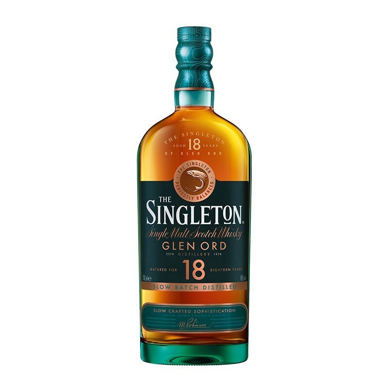 苏格登18年单一麦芽苏格兰威士忌700ML*6瓶