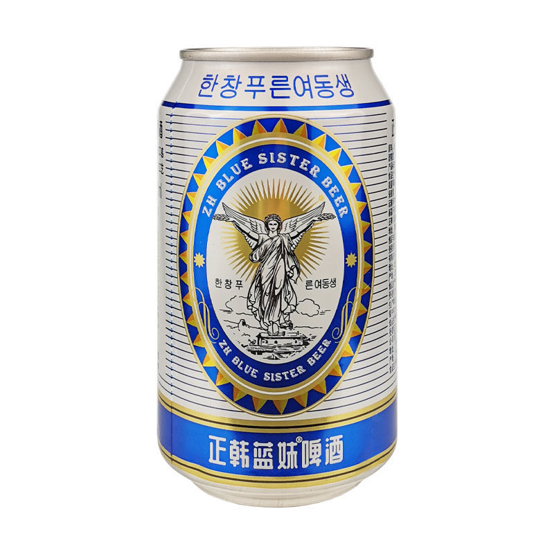 正韩蓝妹啤酒330ML*24罐