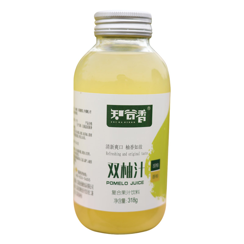 知谷香双柚汁复合果汁饮料318g*15瓶