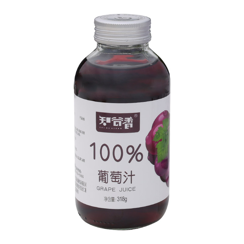知谷香葡萄汁318g*15瓶