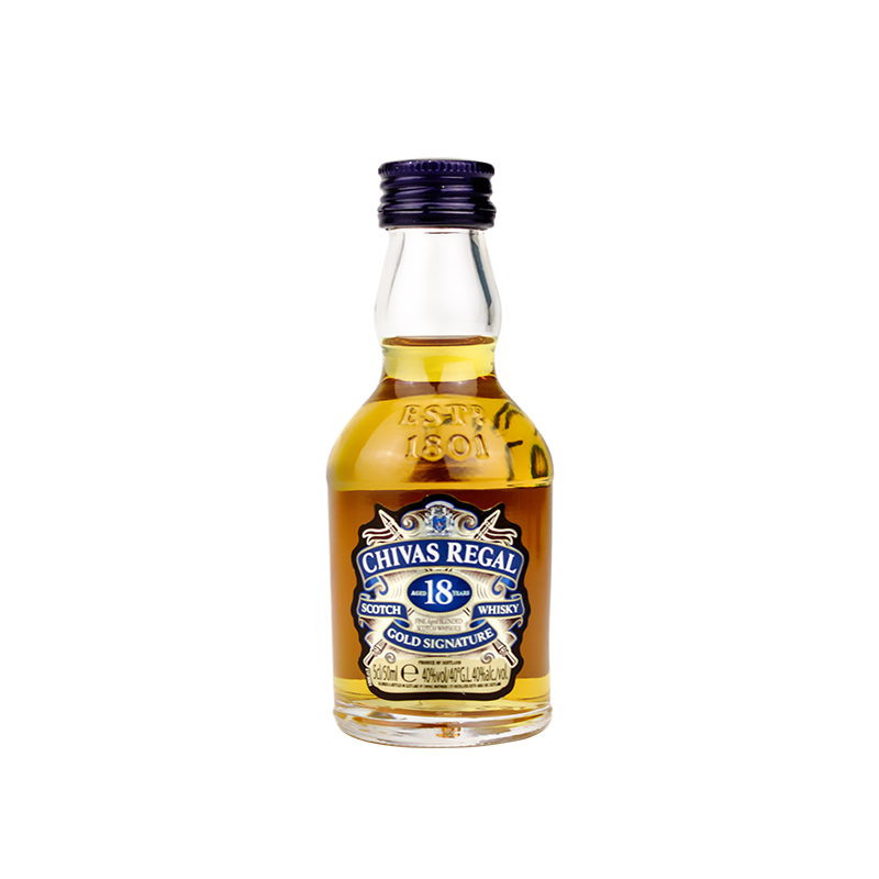 芝华士18年苏格兰威士忌50ml*12瓶