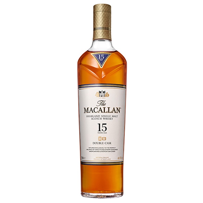麦卡伦蓝钻15年单一麦芽苏格兰威士忌700ml*1瓶