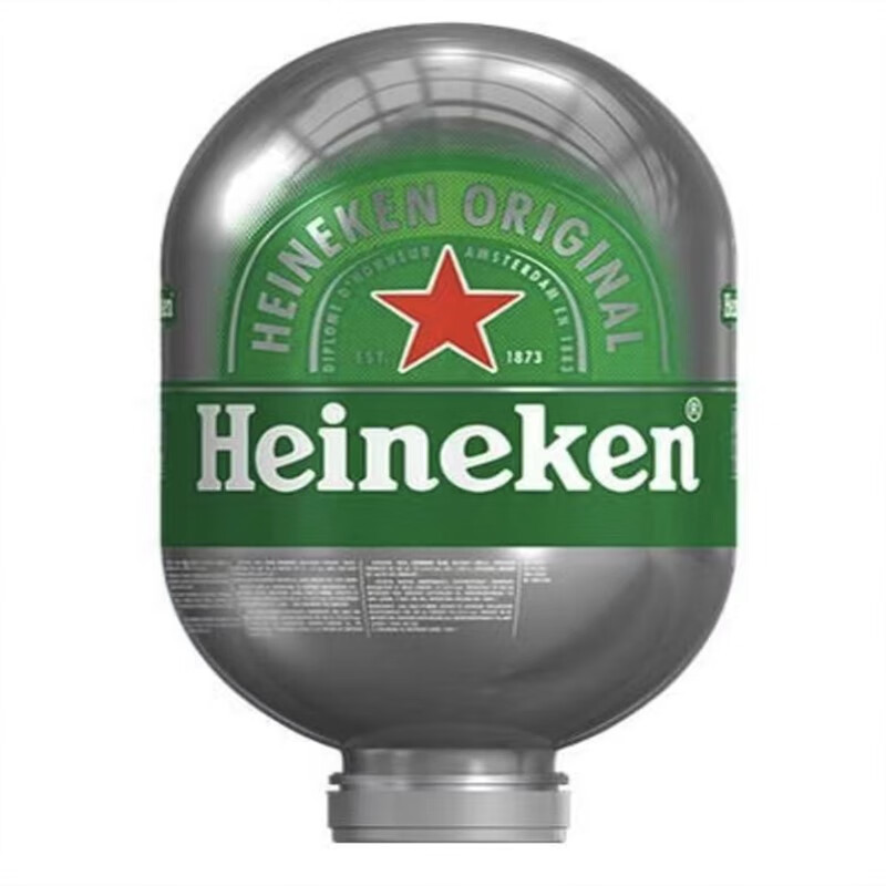 Heineken啤酒8L*1桶