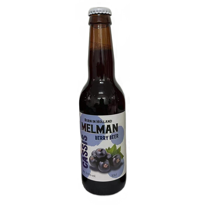 梅尔曼蓝莓味啤酒330ML*12瓶
