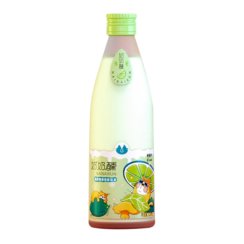 紅動奶奶醺青檸檬酸奶（配制酒）318ML*12瓶
